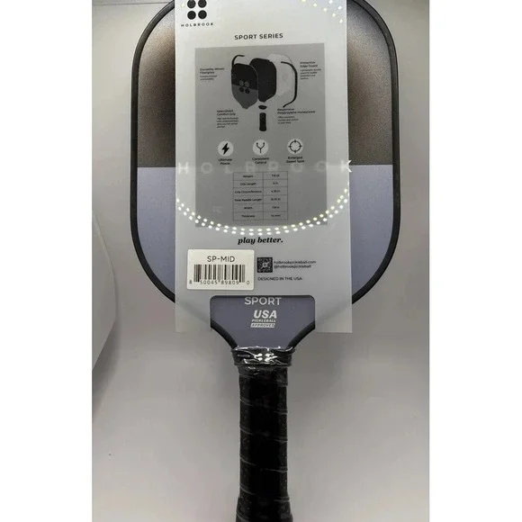 Holbrook Pickleball Paddle - Midnight: Polypropylene Core, Medium Flex - Picture 1 of 5